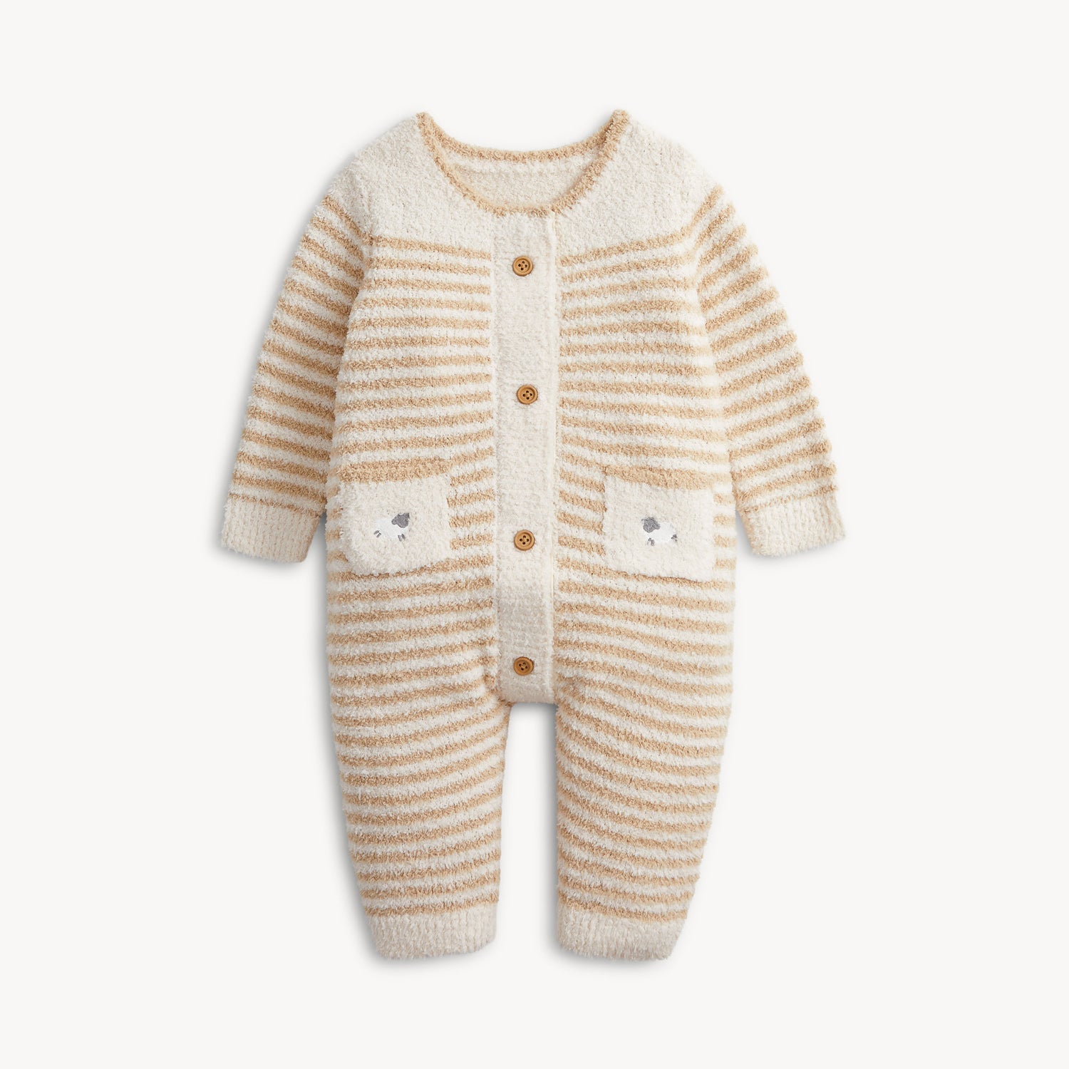 Sweater Romper (Cream)