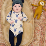 Doodle Organic Cotton Bodysuit (Elephant)