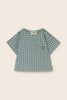 Gingham Cotton Top (Blue)