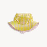 Bucket Hat (Shell Pink Gingham)