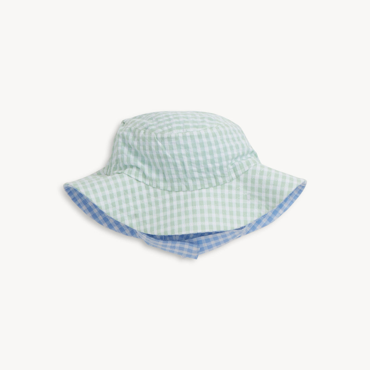 Bucket Hat (Cloud Blue Gingham)