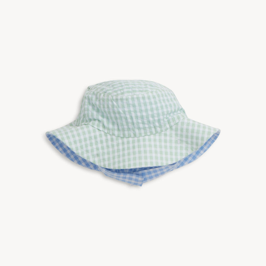 Bucket Hat (Cloud Blue Gingham)