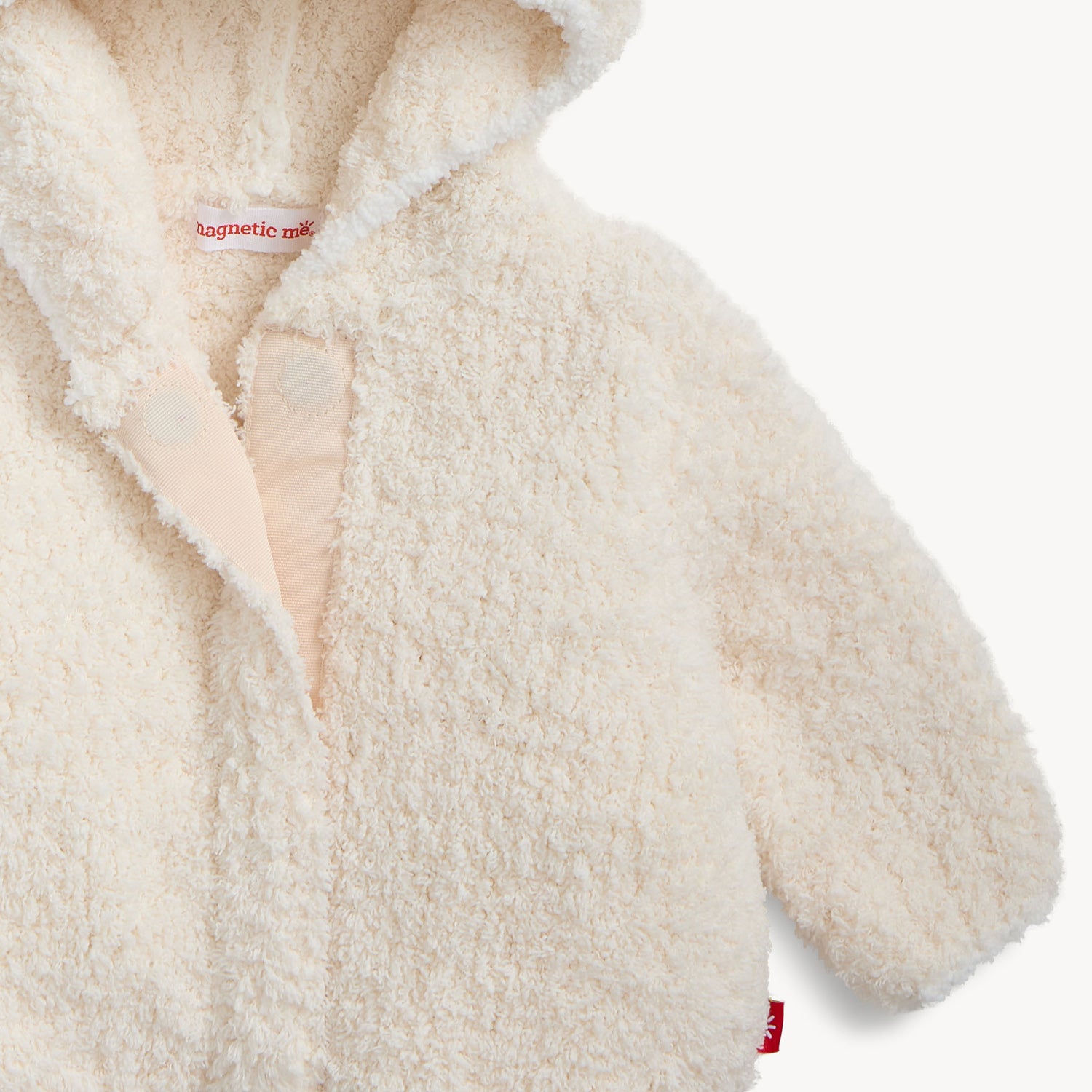 Chenille Cardigan with Hood