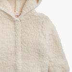 Chenille Cardigan with Hood