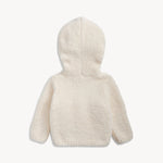 Chenille Cardigan with Hood