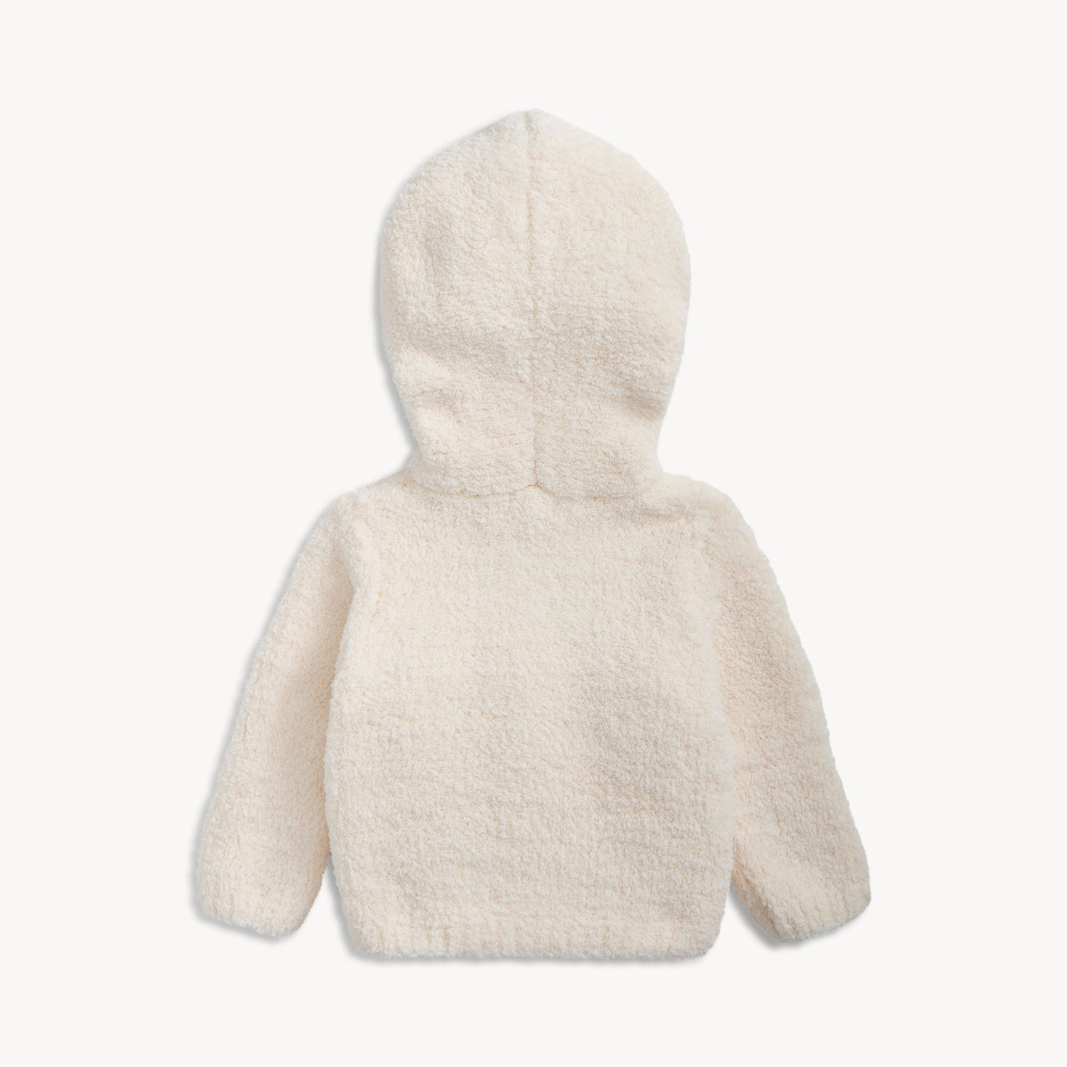 Chenille Cardigan with Hood
