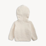 Chenille Cardigan with Hood