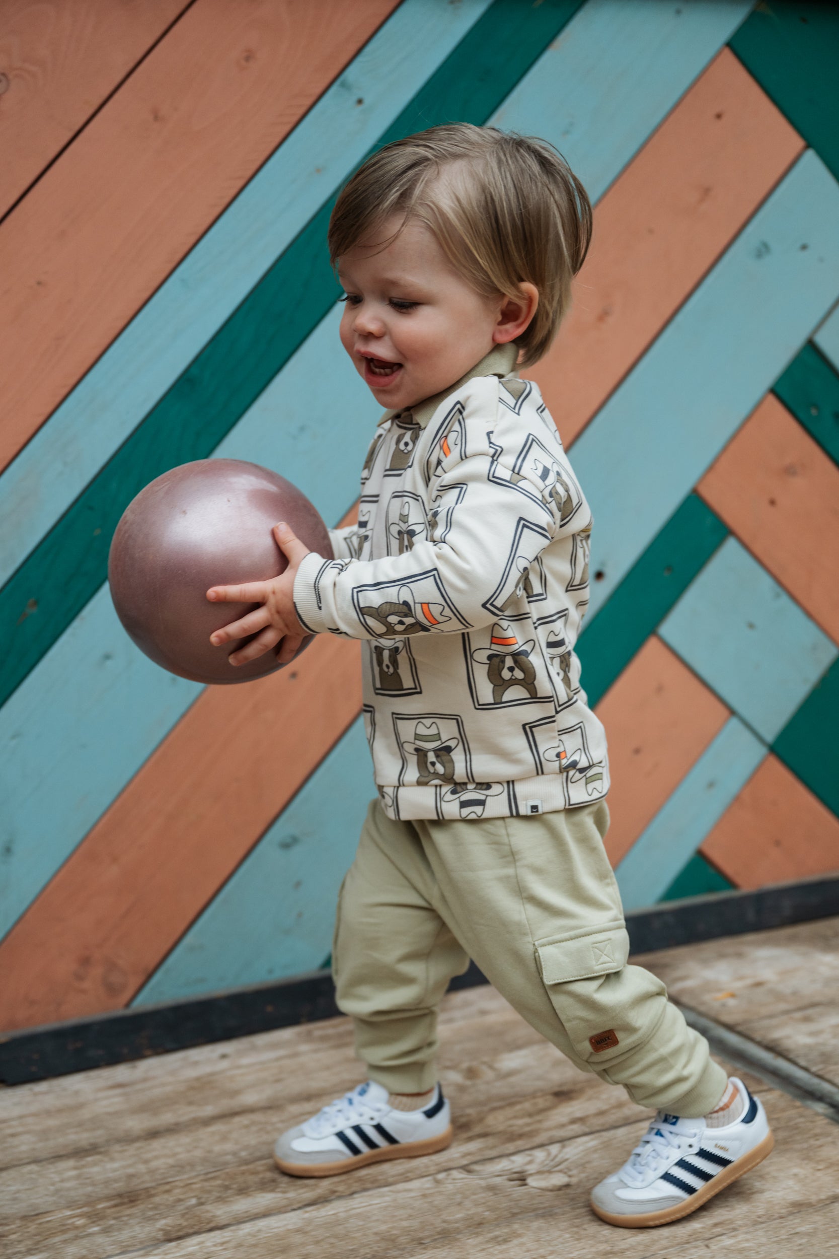 Baby Boys Sweatpants (Sage)