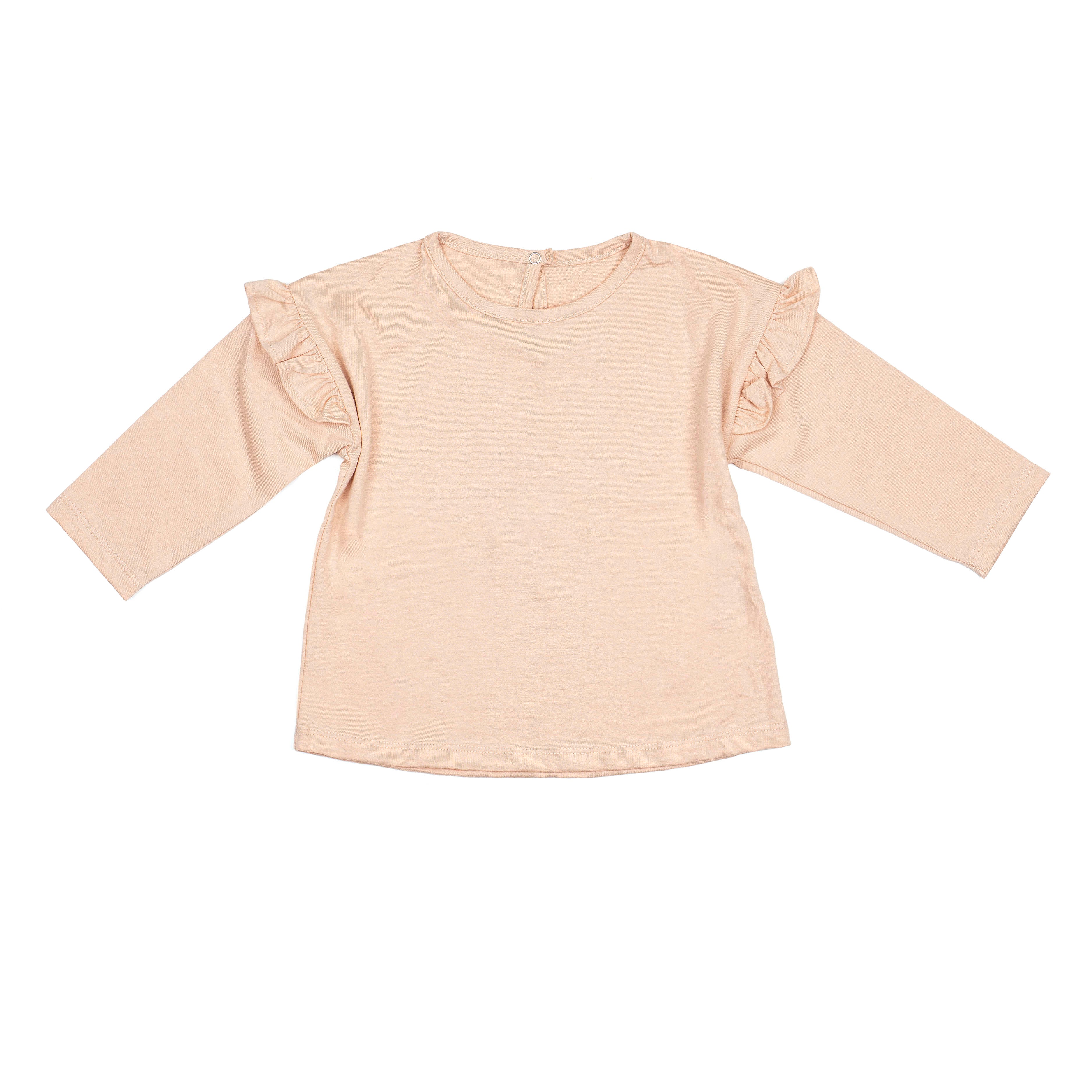 Ruffle Everyday Top (Desert Rose)