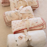 Swaddle with Embroidery (Pearl Bees)