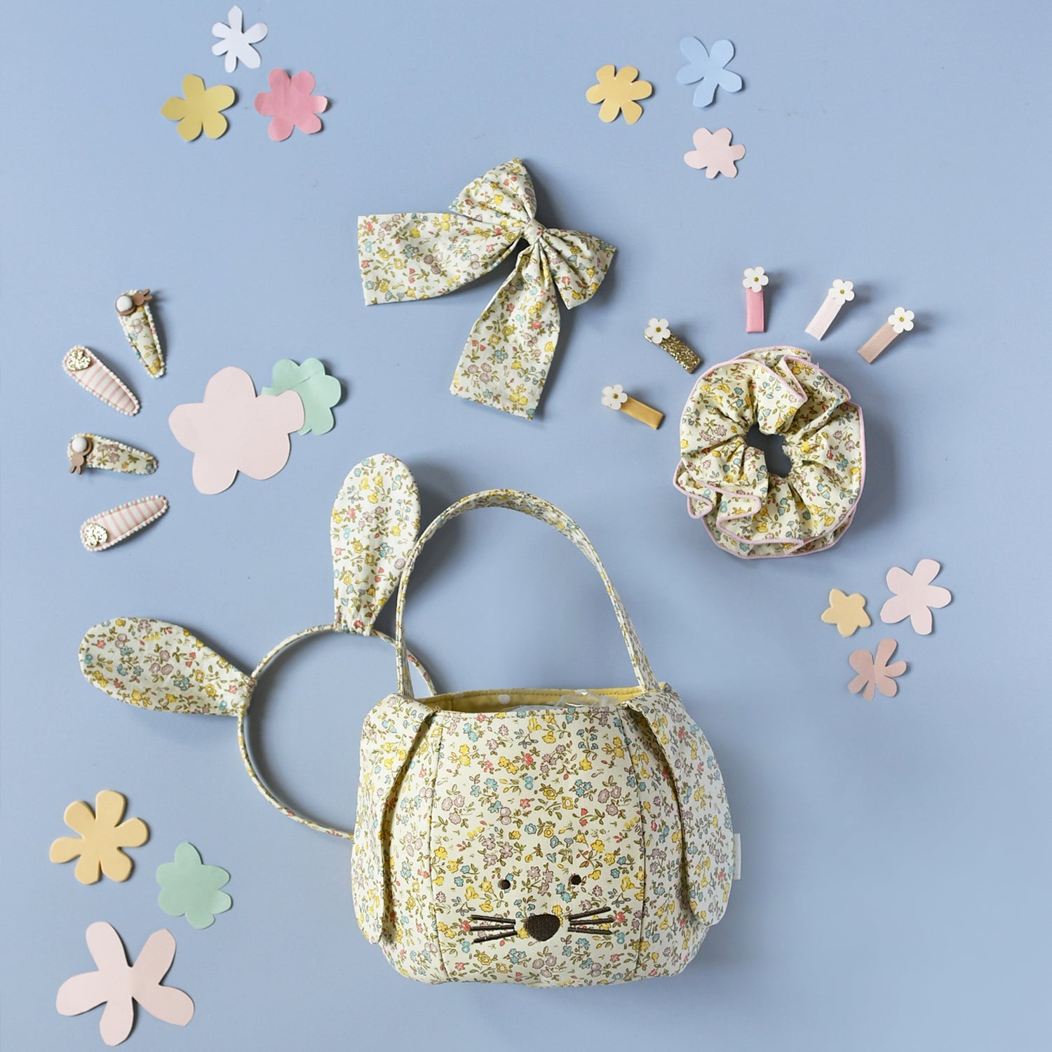 Petal Double Ruffle Scrunchie