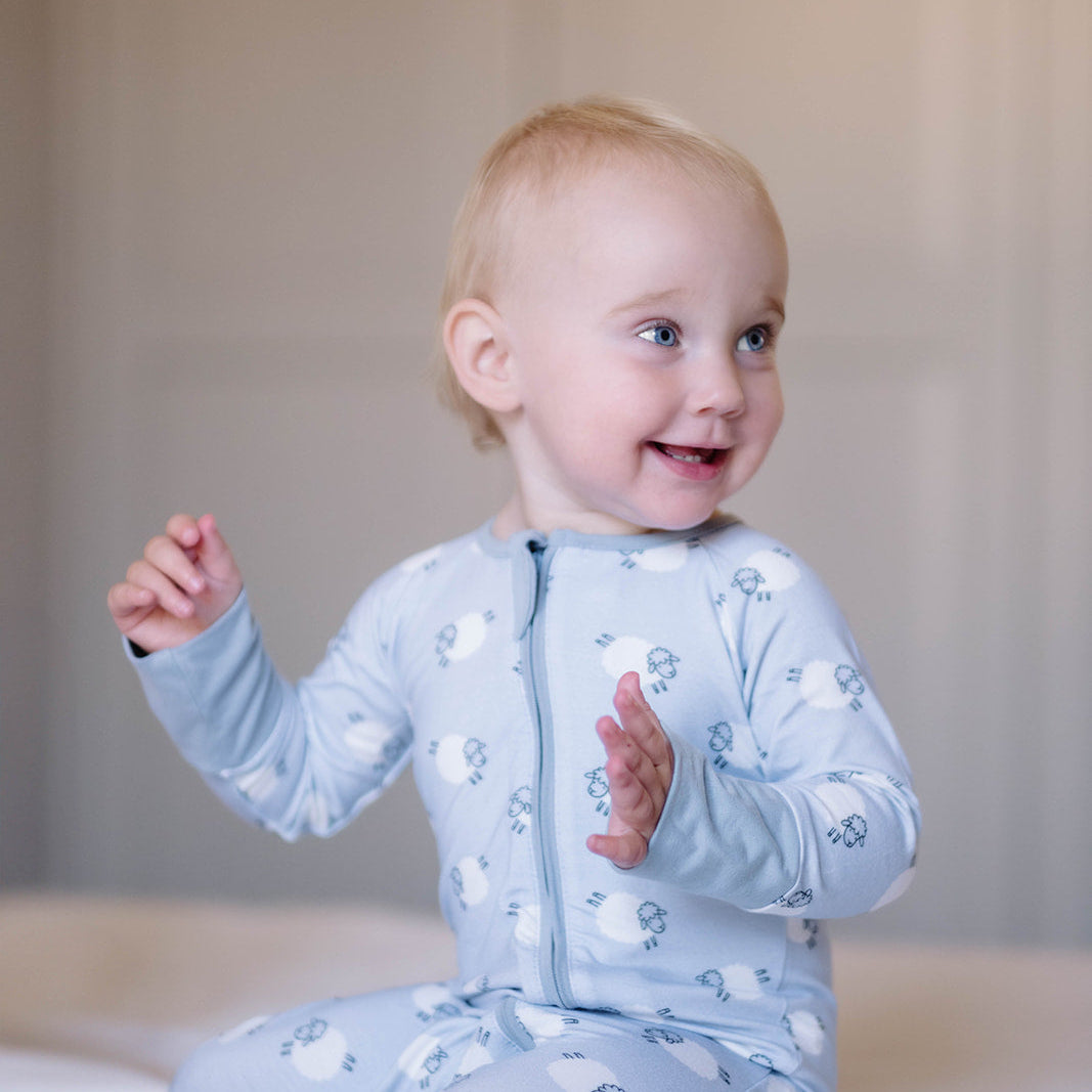 Zip Romper (Sheep)