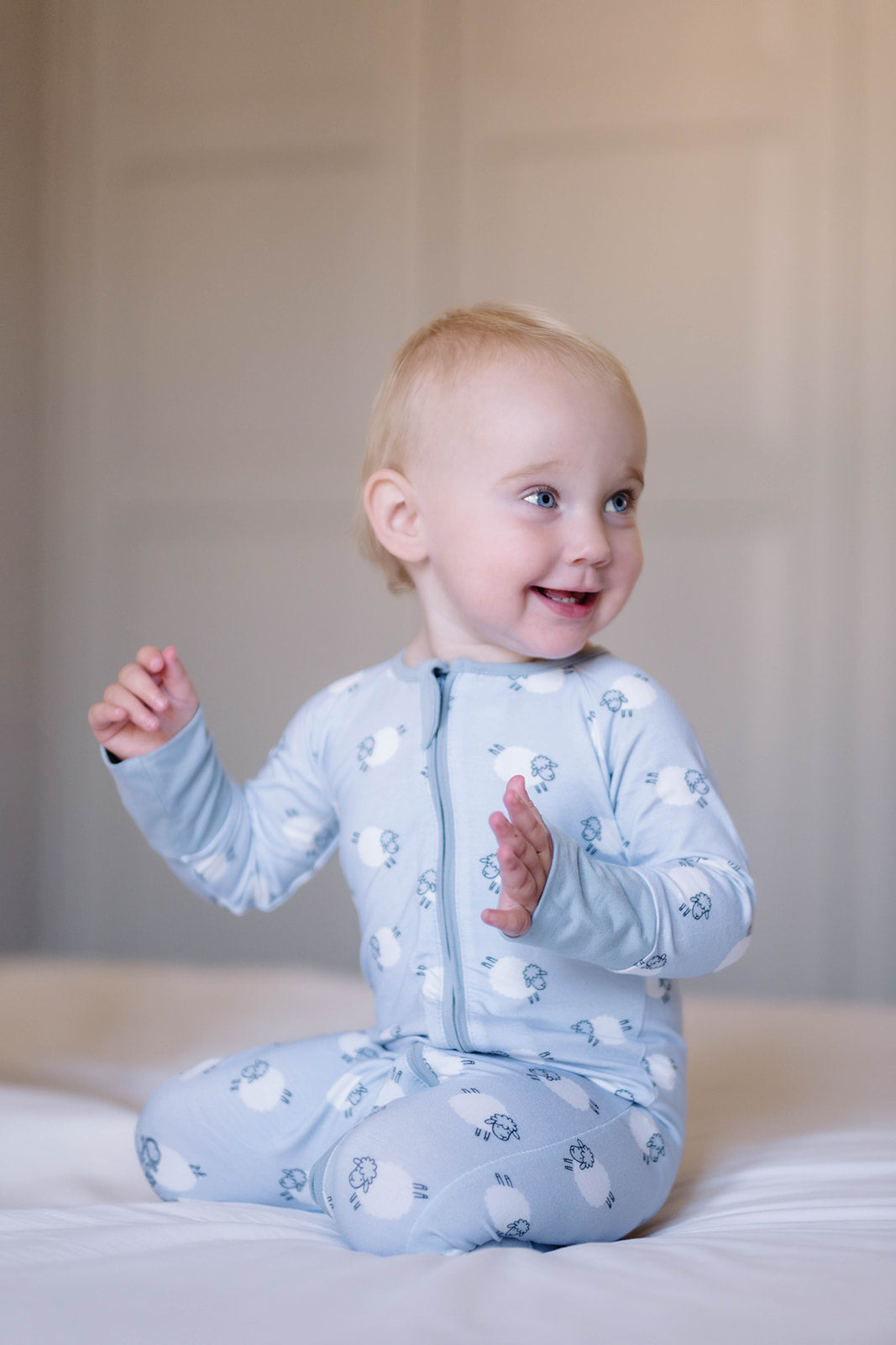 Zip Romper (Sheep)