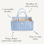 Diaper Caddy (Ivory)