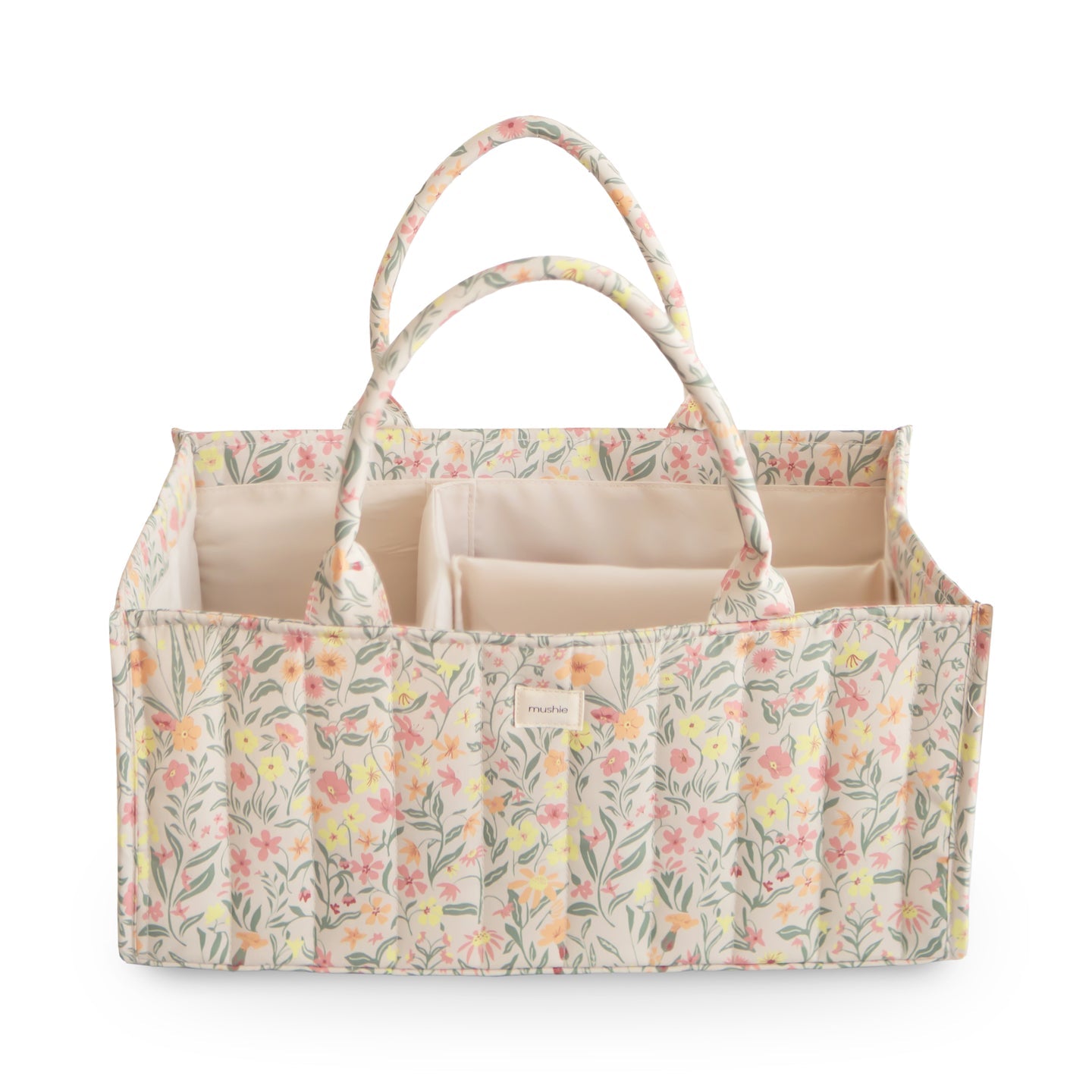 Diaper Caddy (Pastel Blooms)