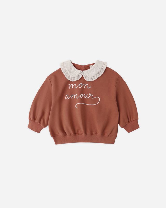 Collared Sweatshirt (Mon Amour)