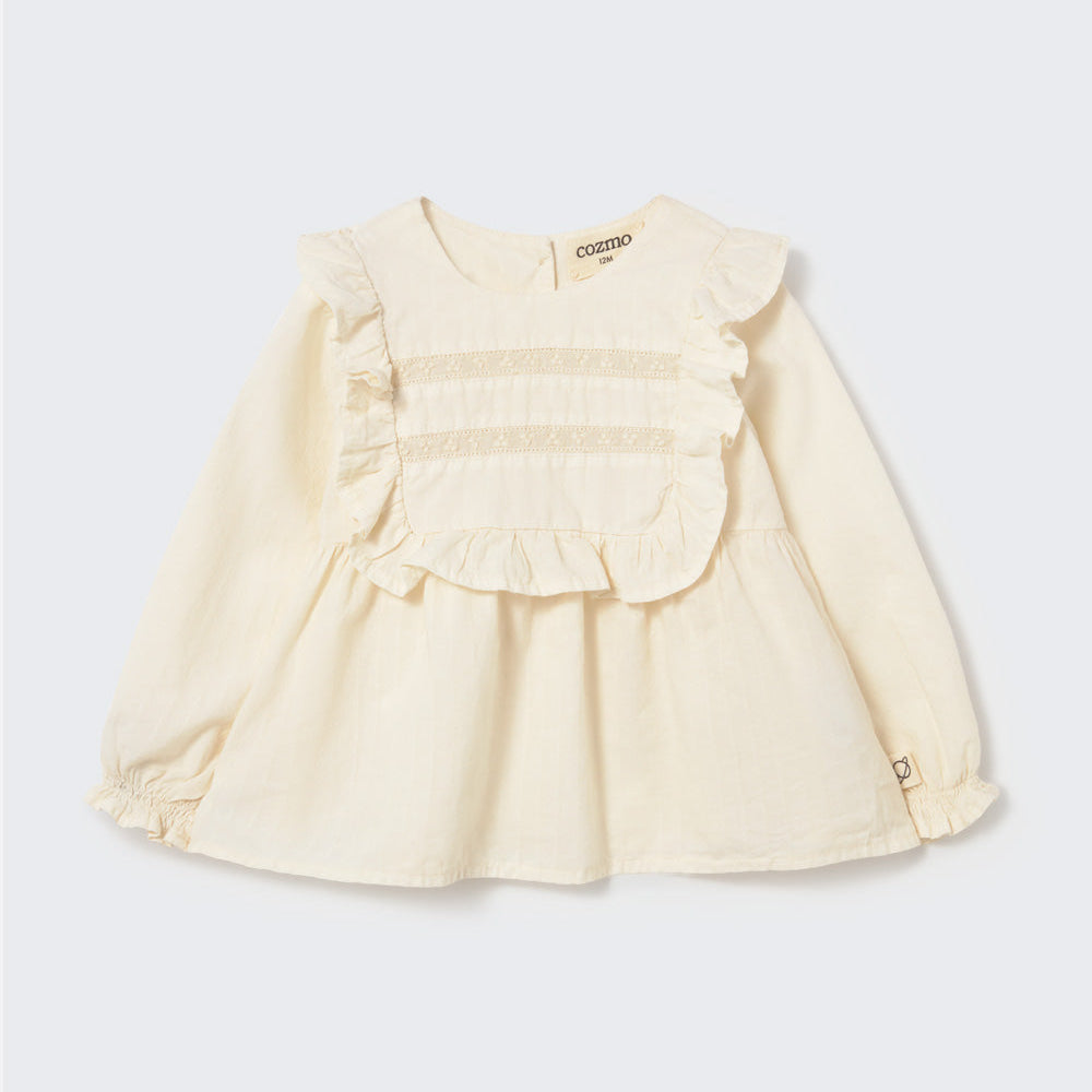 Baby Blouse (Ivory)