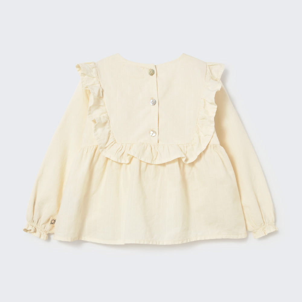 Baby Blouse (Ivory)