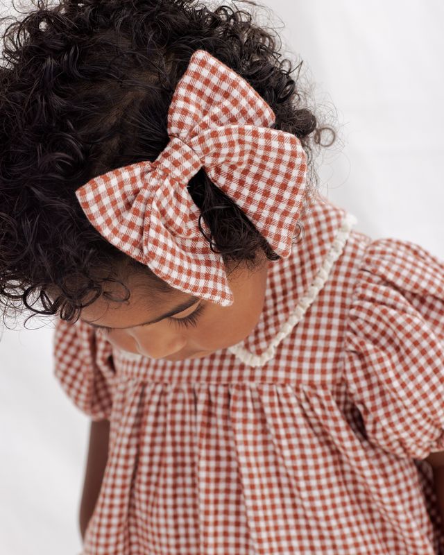 Bow (Red Gingham)