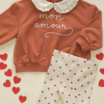 Collared Sweatshirt (Mon Amour)