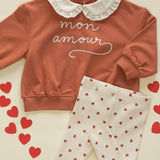 Collared Sweatshirt (Mon Amour)
