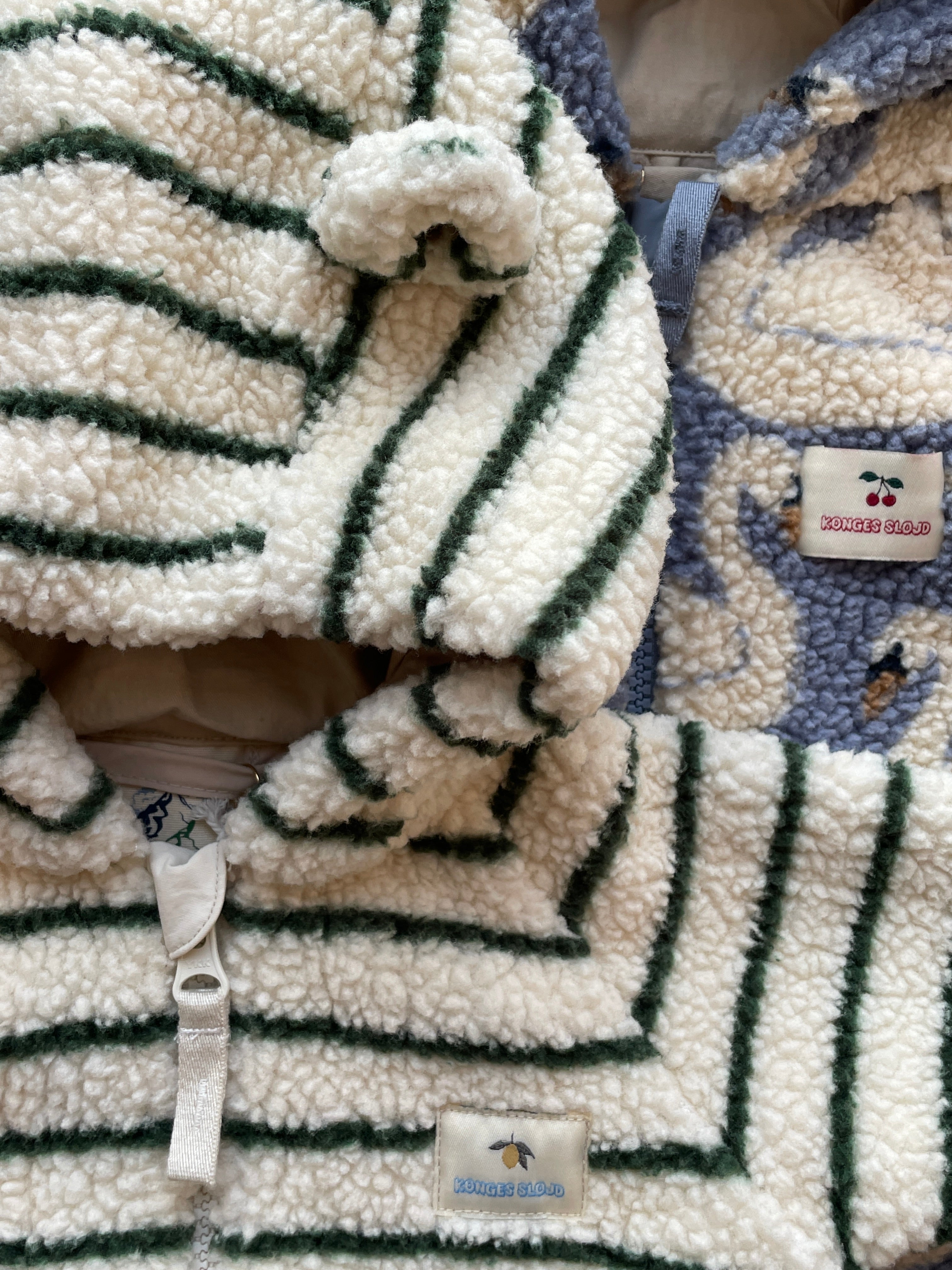 Jody Teddy Onesie (Erba Stripe)