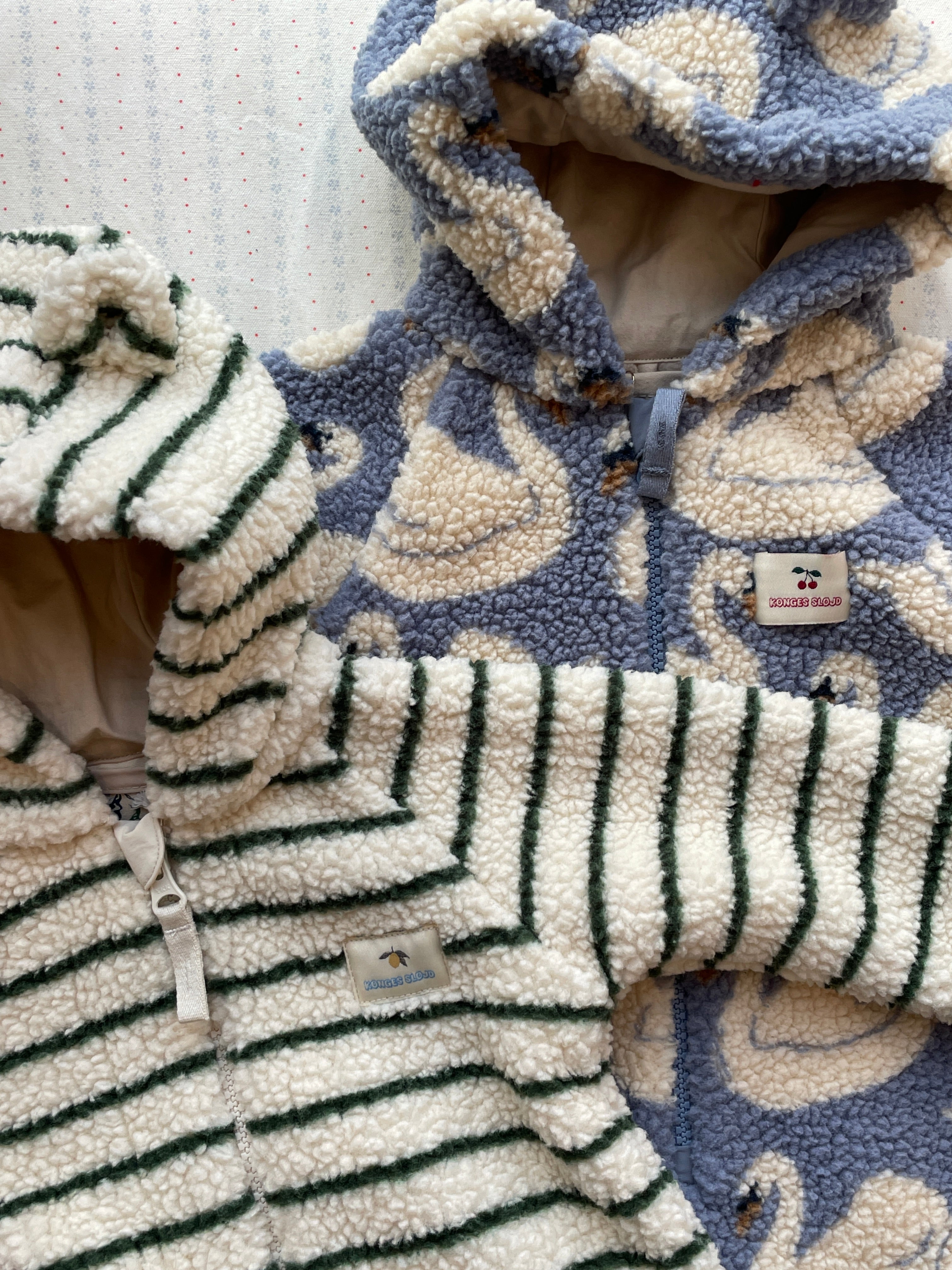Jody Teddy Onesie (Erba Stripe)