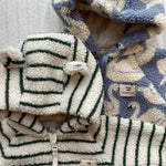 Jody Teddy Onesie (Erba Stripe)