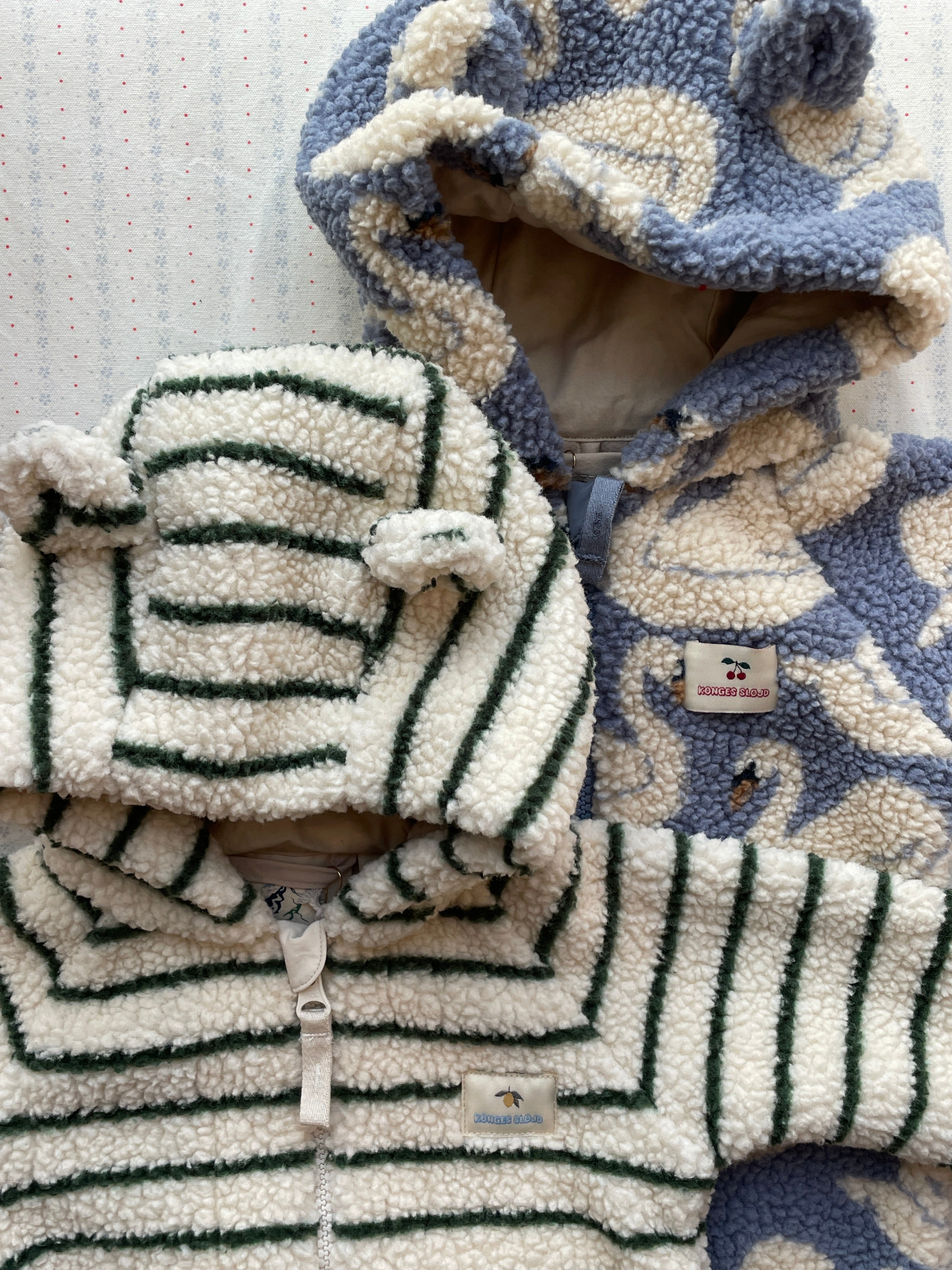 Jody Teddy Onesie (Erba Stripe)