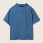 Chambray Denim Shirt (Blue)