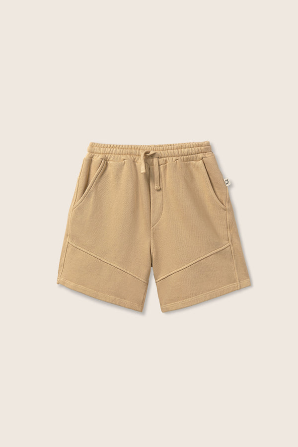 Cotton Flece Bermuda Shorts (Sand)
