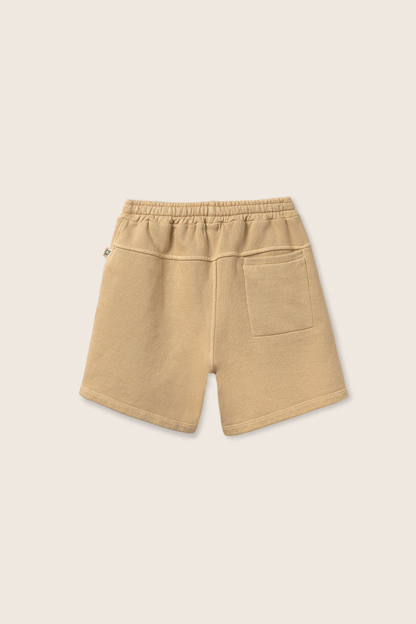 Cotton Flece Bermuda Shorts (Sand)