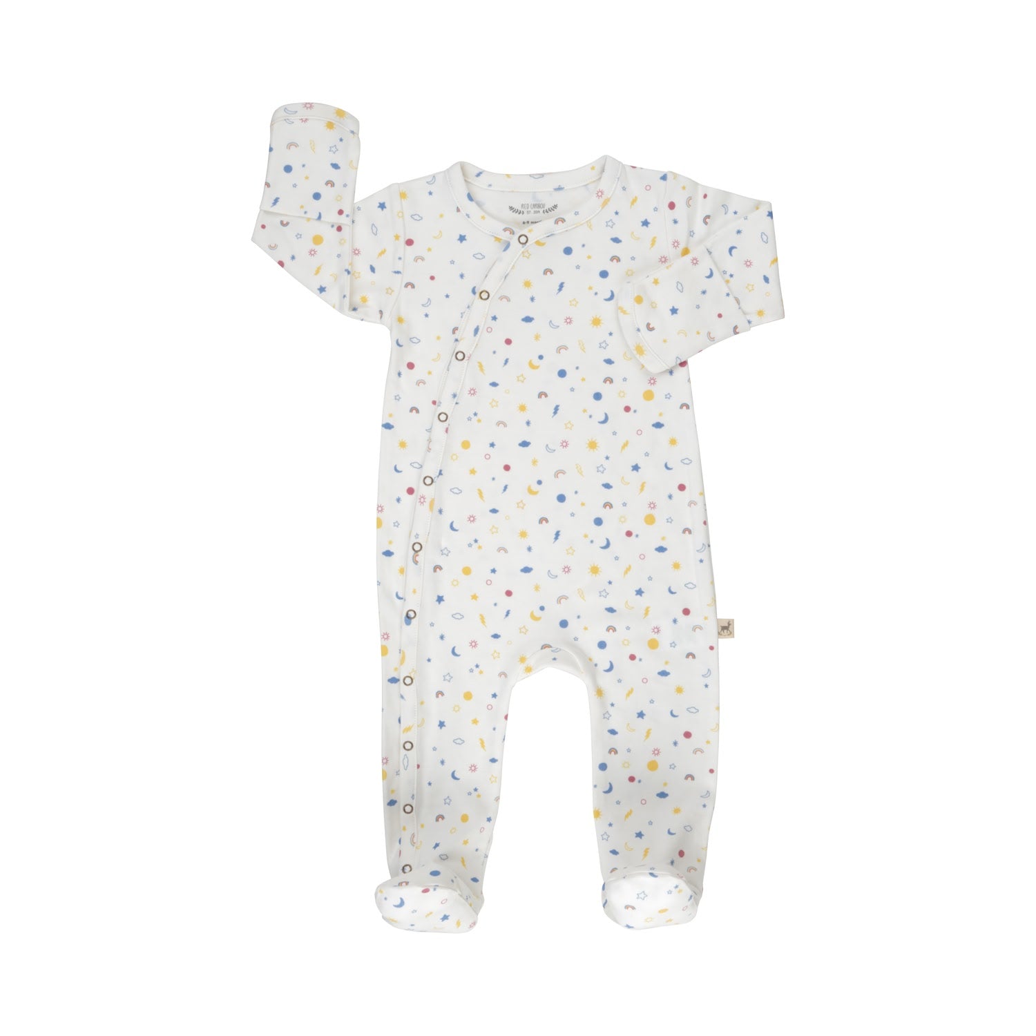 Footed Jumpsuit (Sky Dreams)