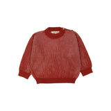 Rib Knit Sweater (Two-Tone Ketchup)