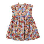 Girls Fatima Dress (Watercolor Meadow)