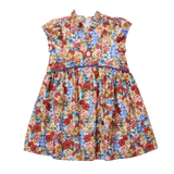 Girls Fatima Dress (Watercolor Meadow)