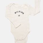 Milking It Bodysuit (Oat)