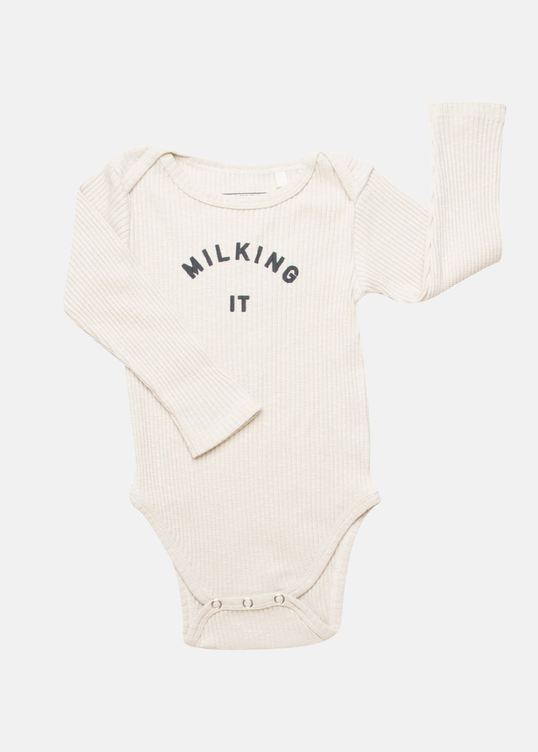 Milking It Bodysuit (Oat)