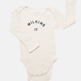Milking It Bodysuit (Oat)