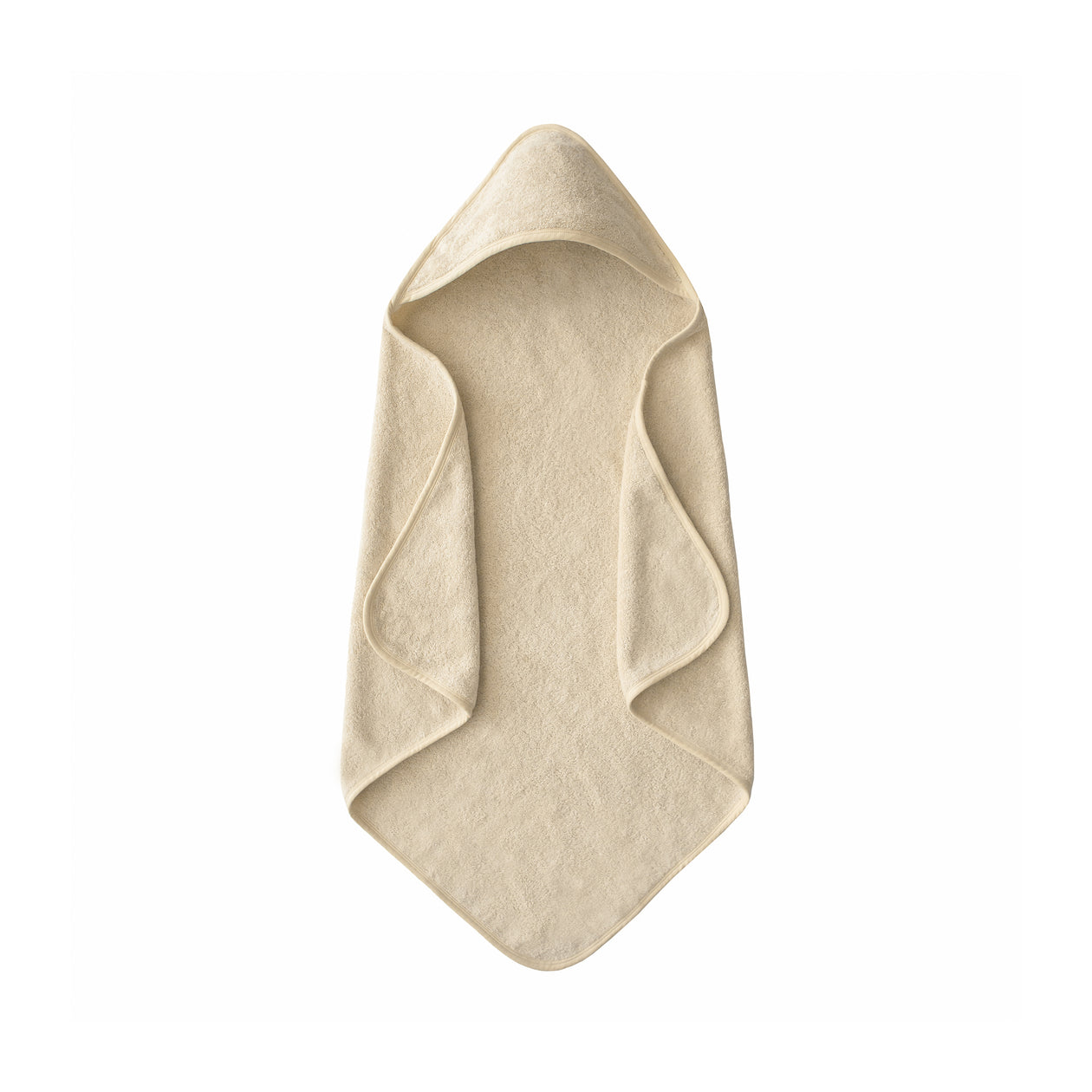 Organic Cotton Baby Hooded Towel (Fog)