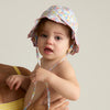 Baby Scalloped Sun Hat (Jasmine Blossom)