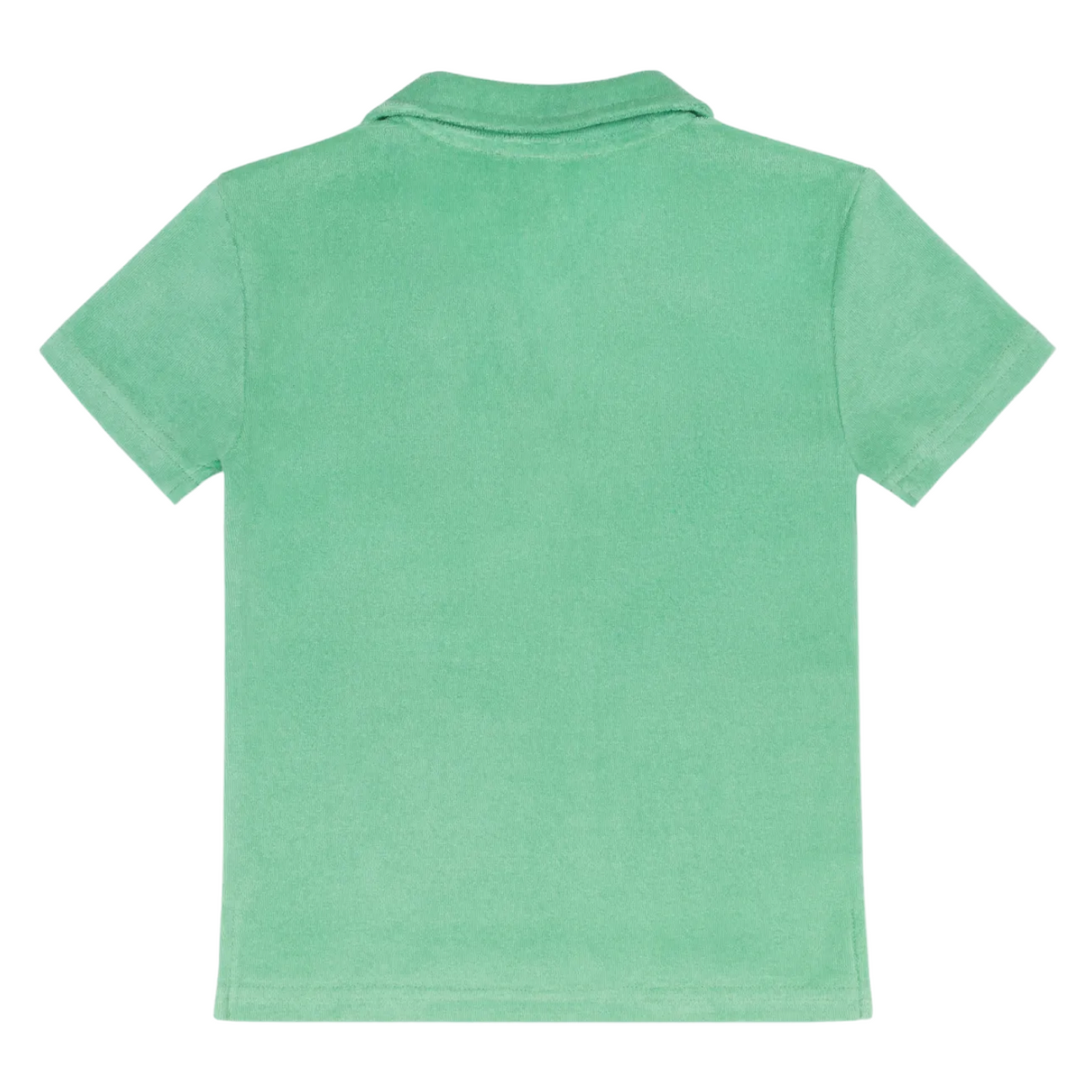 Boys French Terry Polo (Gustavia Green)
