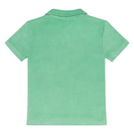 Boys French Terry Polo (Gustavia Green)