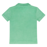 Boys French Terry Polo (Gustavia Green)