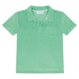 Boys French Terry Polo (Gustavia Green)