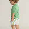 Boys French Terry Polo (Gustavia Green)