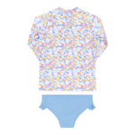 Girls Rashguard Set (Jasmine Blossom)