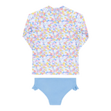 Girls Rashguard Set (Jasmine Blossom)