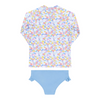 Girls Rashguard Set (Jasmine Blossom)