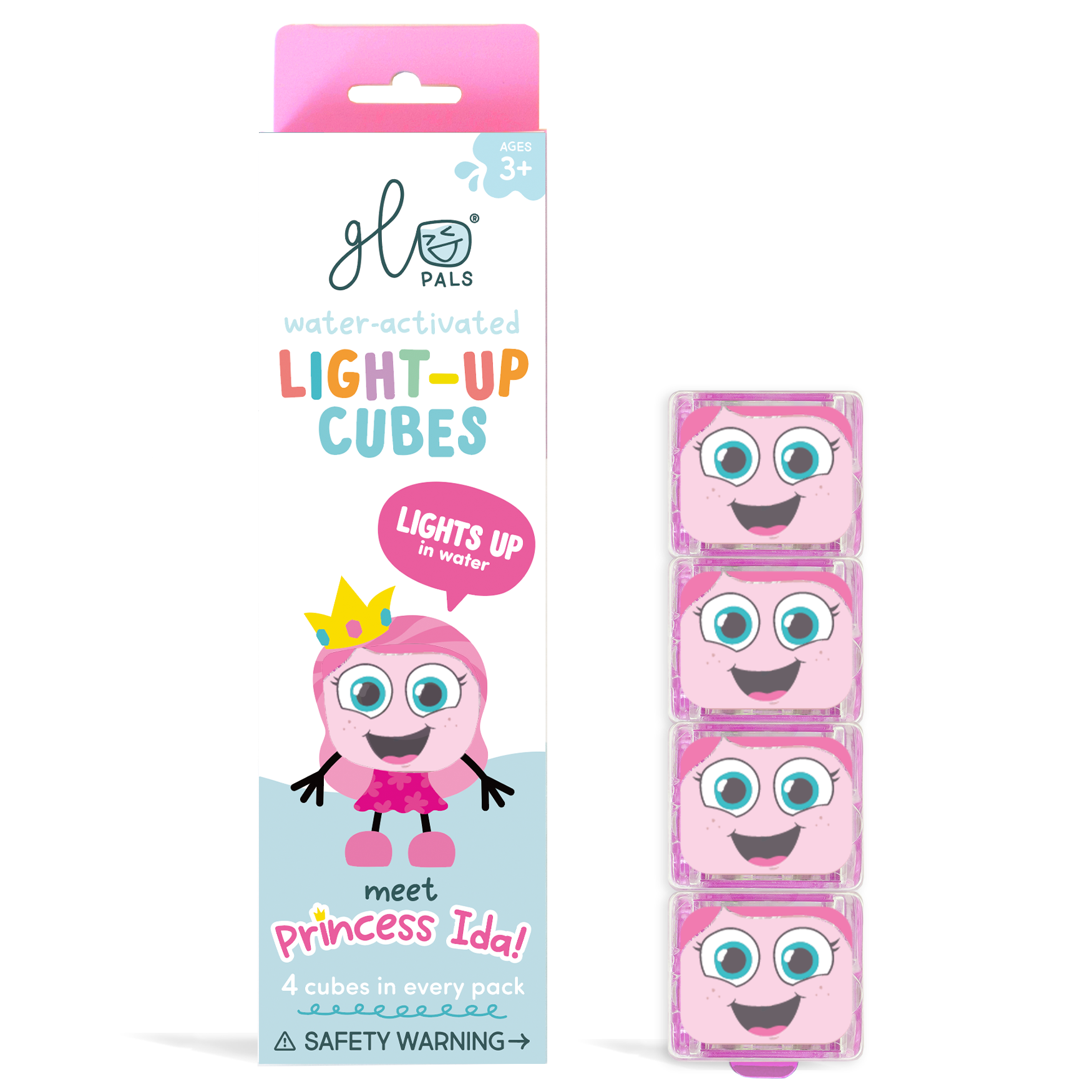 Glo Pals Light-Up Cubes (Princess Ida)